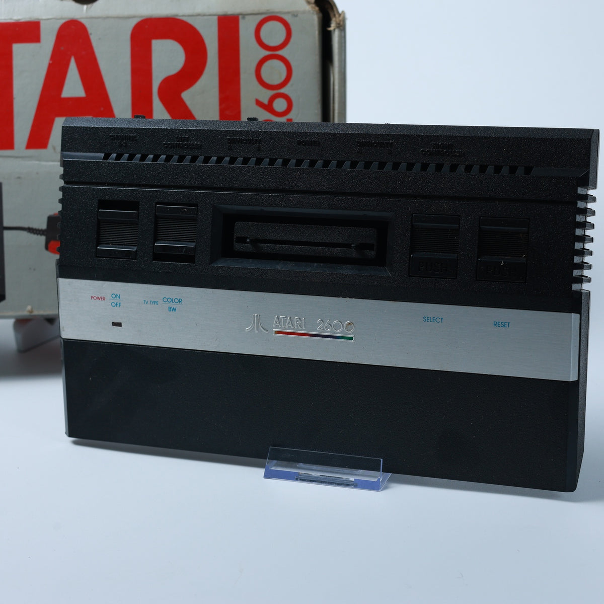 Atari 2600 Konsole - in Orignalverpackung - Funktioniert - Zustand Gut
