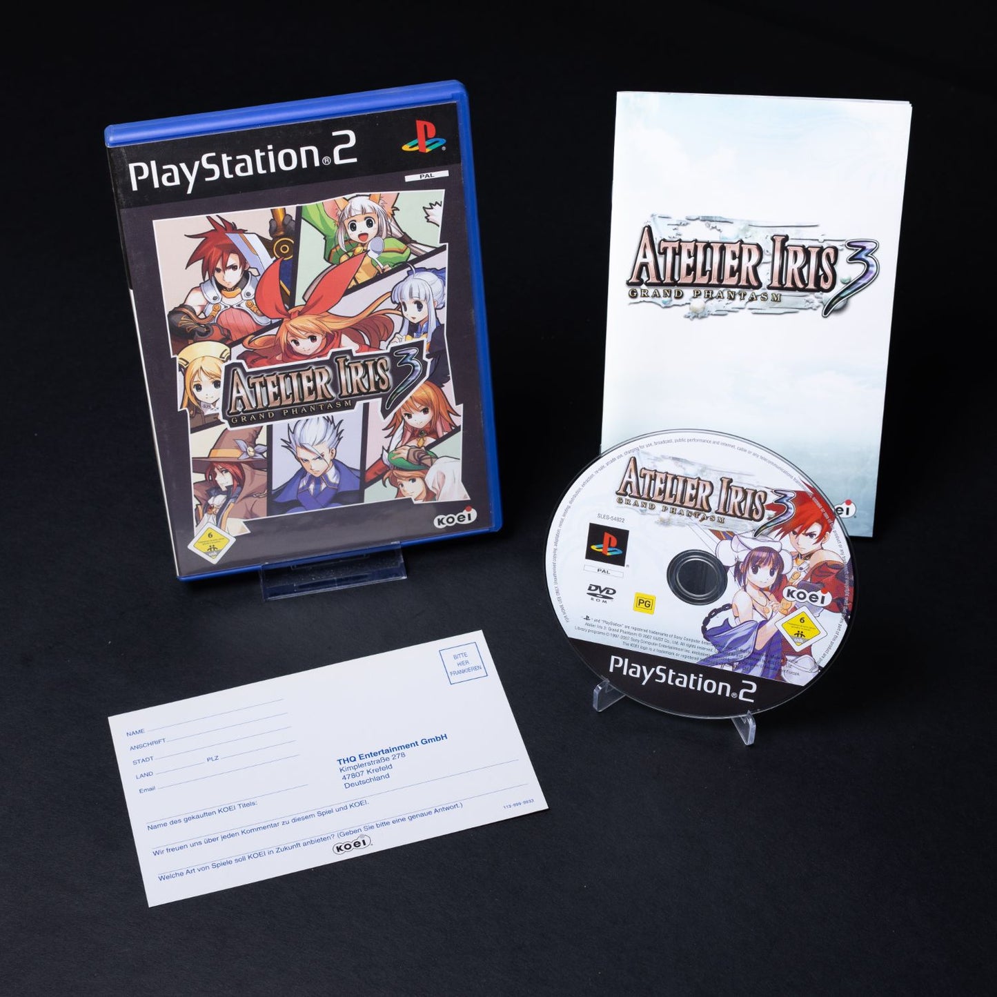 Atelier Iris 3: Grand Phantasm - Playstation 2 PS2 - mit Anleitung - Top Zustand