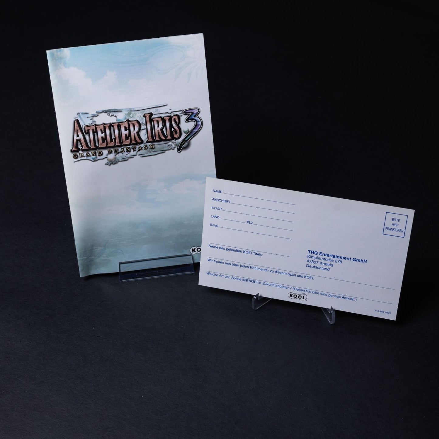 Atelier Iris 3: Grand Phantasm - Playstation 2 PS2 - mit Anleitung - Top Zustand