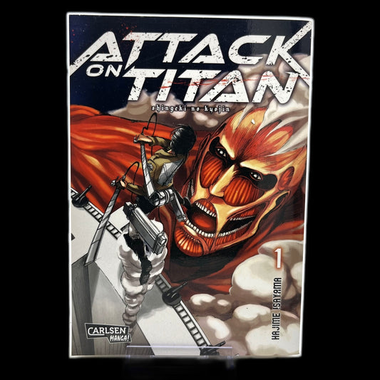 Attack on Titan - Band 1 - Carlsen Manga - Deutsch - Hajime Isayama - Gebraucht