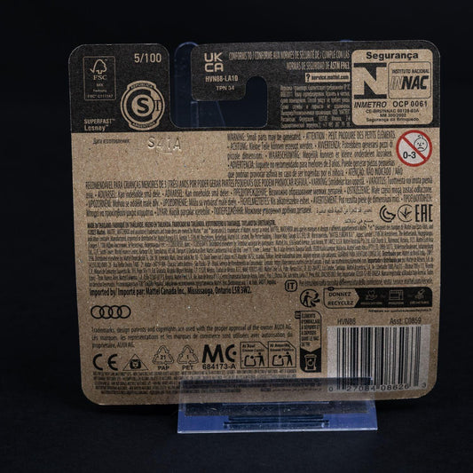 audi-e-tron-fuer-sammler-standmodell-mattel-matchbox-164-ovp-2 - Utopia Collectibles