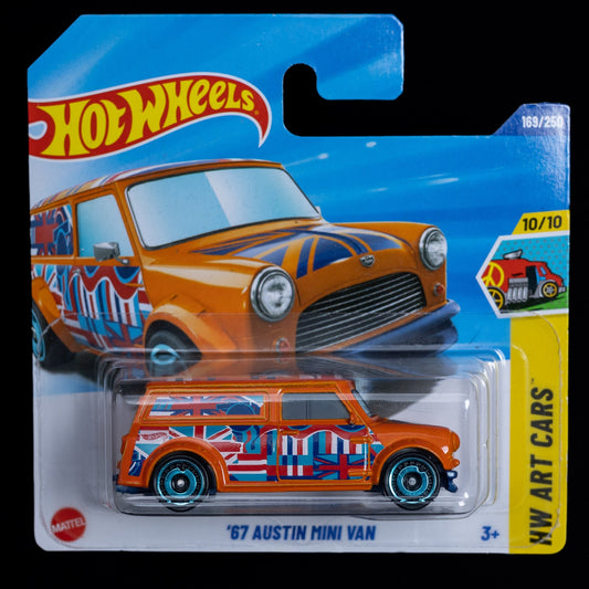Austin '67 Mini Van - Mattel - HW Art Cars - 1/64 - Lieferwagen - 2024 - Neu