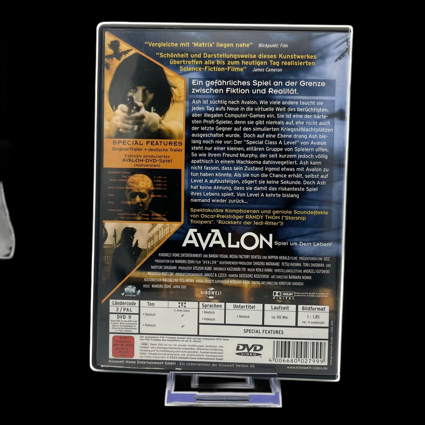 Avalon - Bonus DVD-Spiel - Original-Trailer - DVD - Sci-Fi & Fantasy - Gebraucht