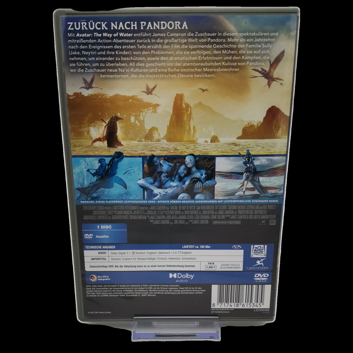 Avatar: The Way of Water - DVD - Sci-Fi & Fantasy - Mäßige Gebrauchsspuren