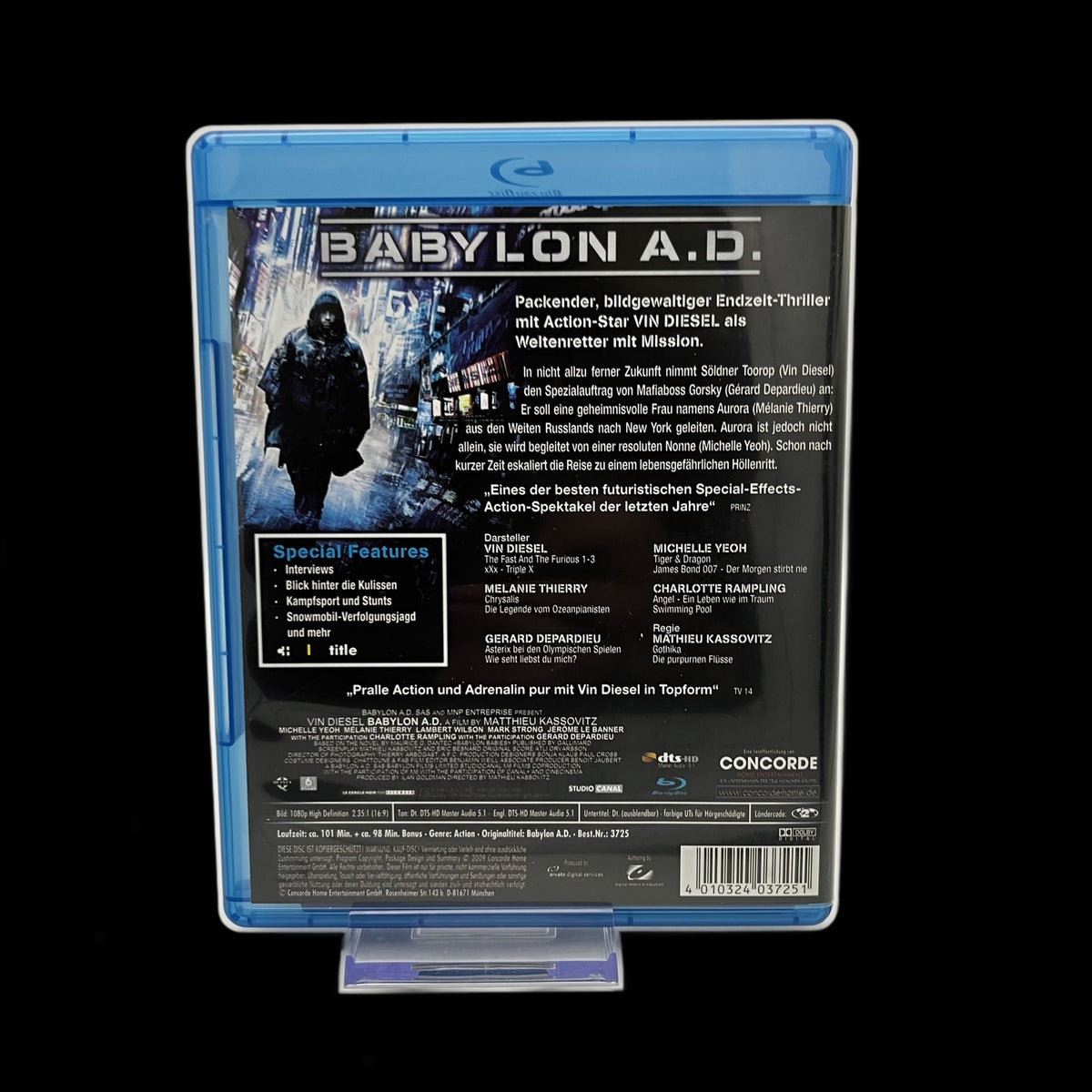 Babylon A.D - Uncut Version - Special Features (Making-of - Blu-Ray - Gebraucht