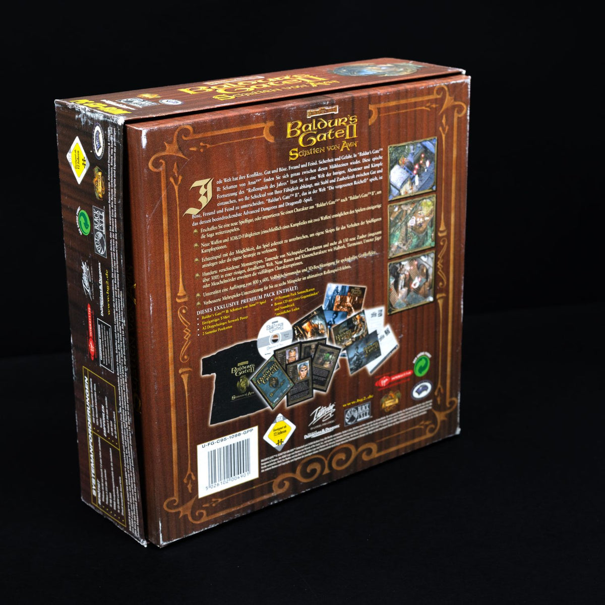 Baldur's Gate II - Schatten von Amn - PC CD-ROM Big Box - Fast Vollständig