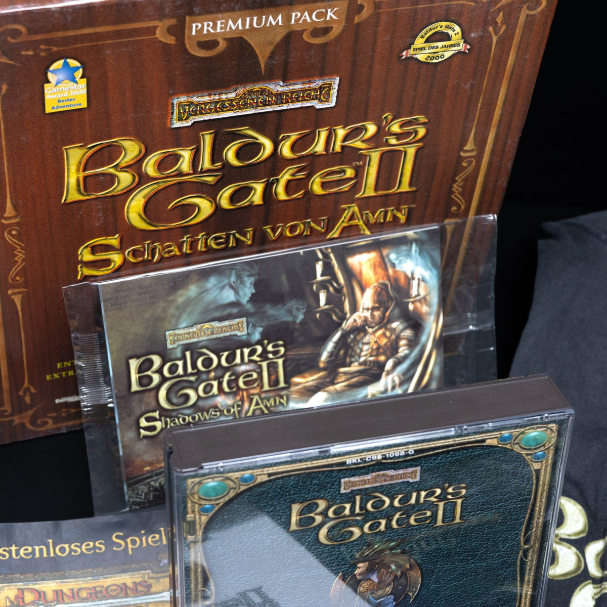 Baldur's Gate II - Schatten von Amn - PC CD-ROM Big Box - Fast Vollständig