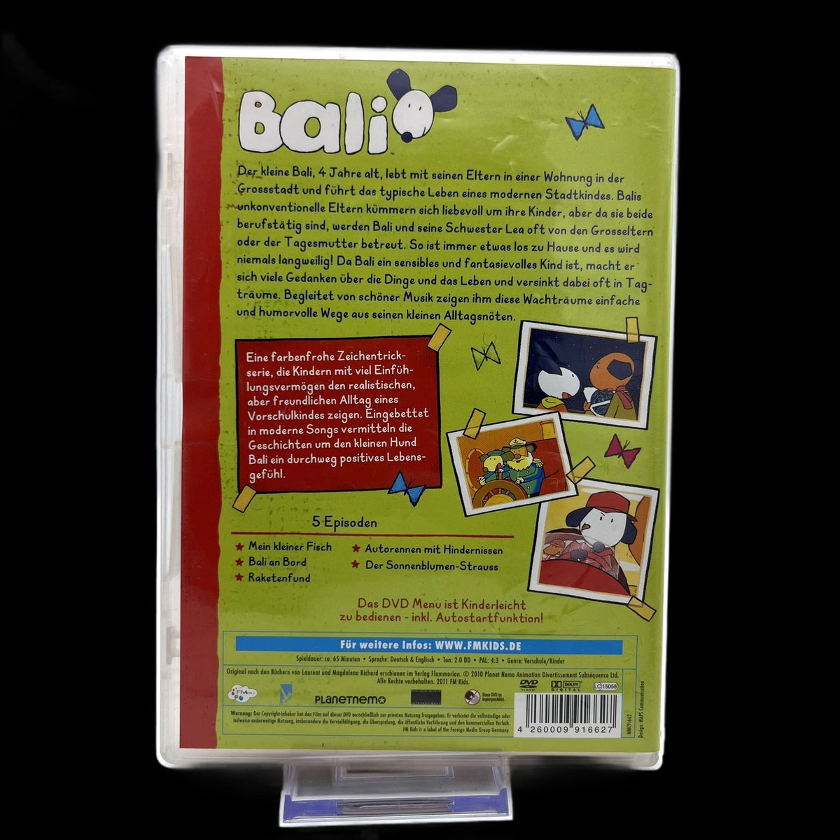 Bali - 5 Episoden - Deutsch & Englisch - Teil 3 - Animation - DVD - Gebraucht