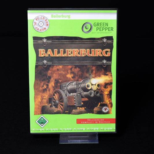 Ballerburg (Green Pepper Version) - PC CD-ROM Spiel - CiB - Zustand Sehr Gut