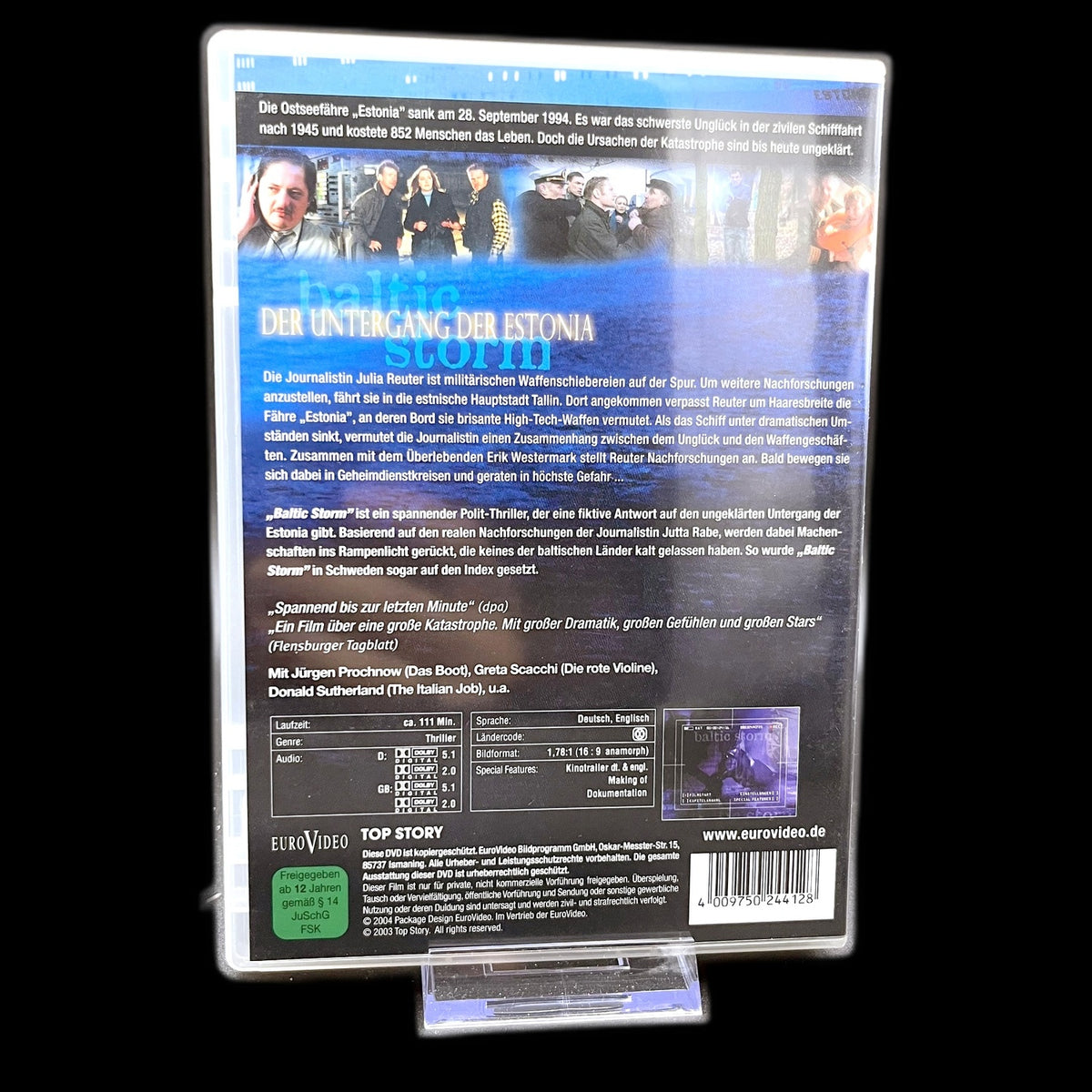 Baltic Storm - Der Untergang der Estonia - DVD in Hülle - DVD - Film - Gebraucht