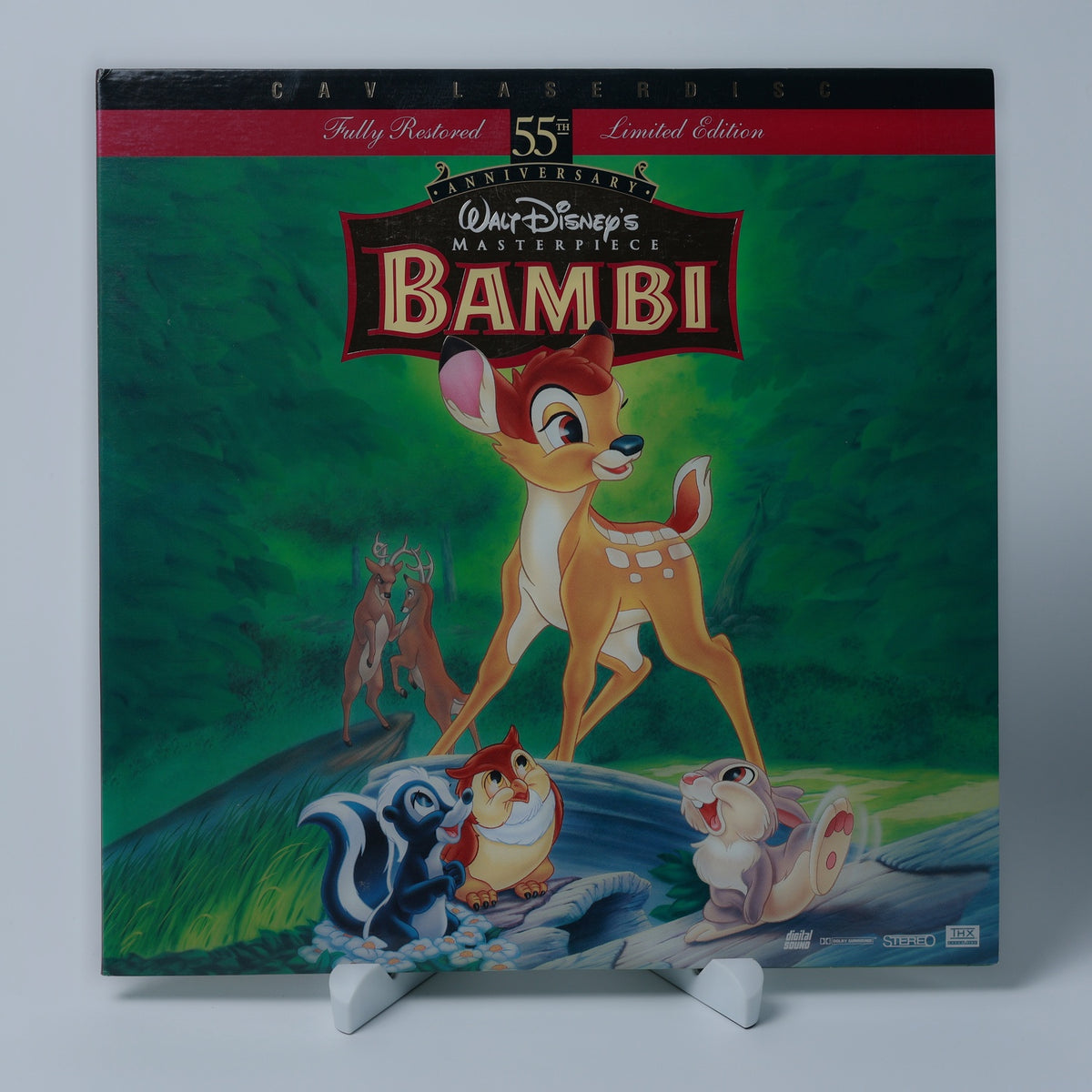 Bambi - 55th Anniversary Limited Edition - 1997 LaserDisc NTSC - Zust. Sehr Gut