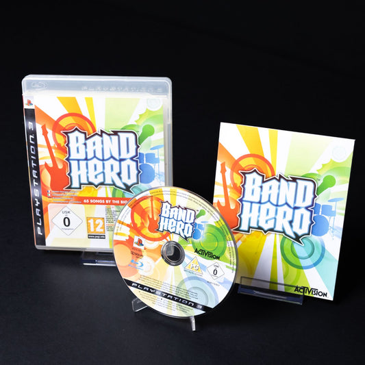 Band Hero - Sony Playstation 3 PS3 - CiB Komplett mit Anleitung - Gebraucht