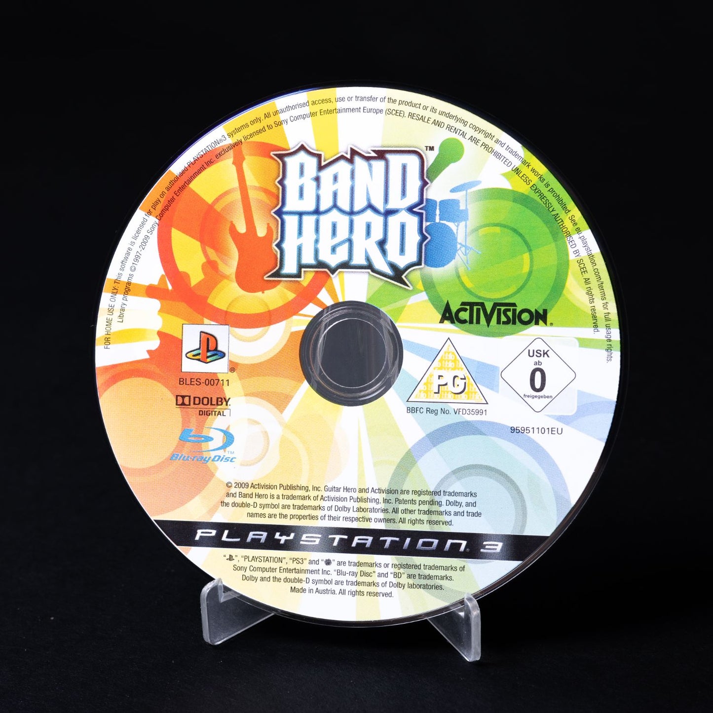 Band Hero - Sony Playstation 3 PS3 - CiB Komplett mit Anleitung - Gebraucht