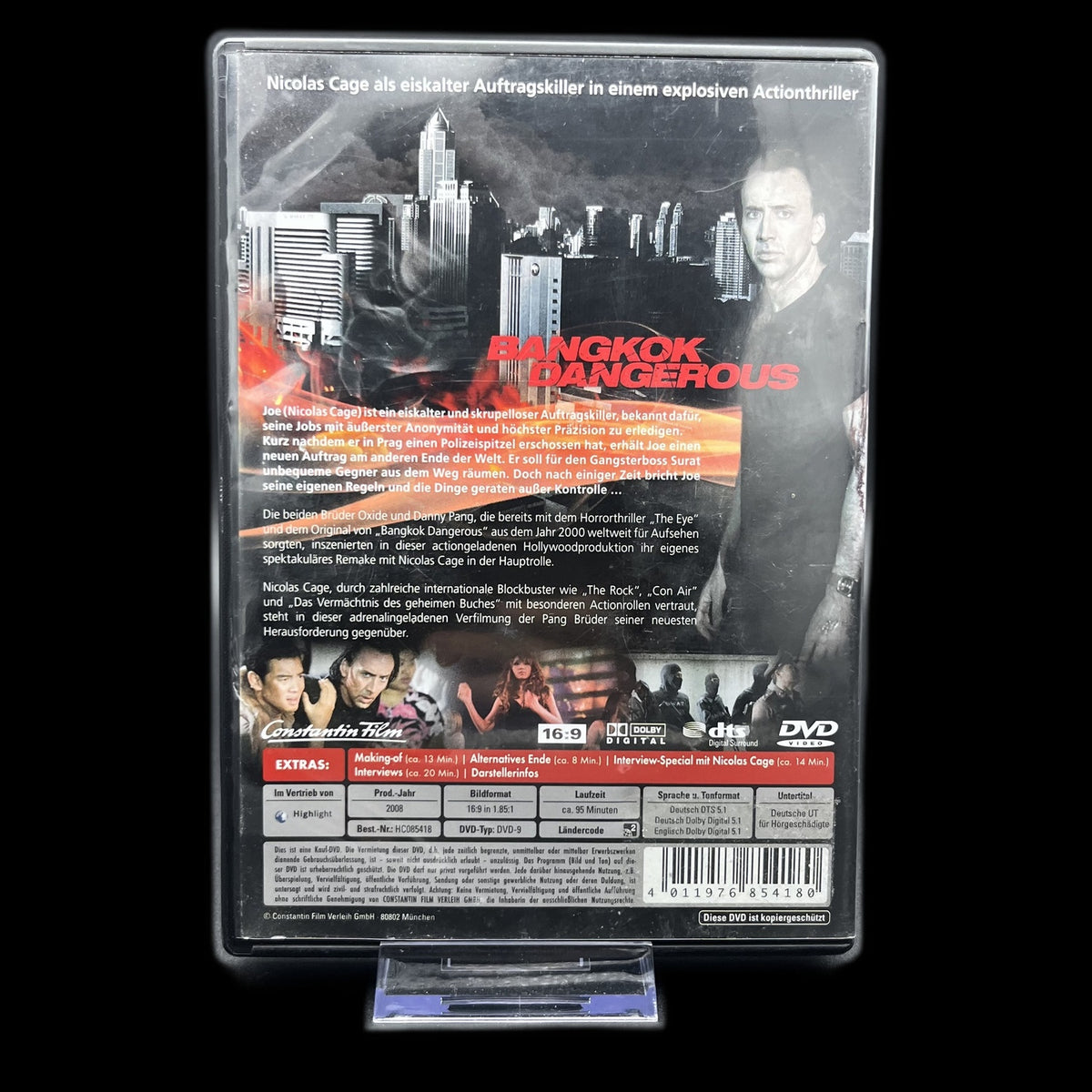 Bangkok Dangerous - Action - DVD - Polizist & Räuber - Film - Gebraucht