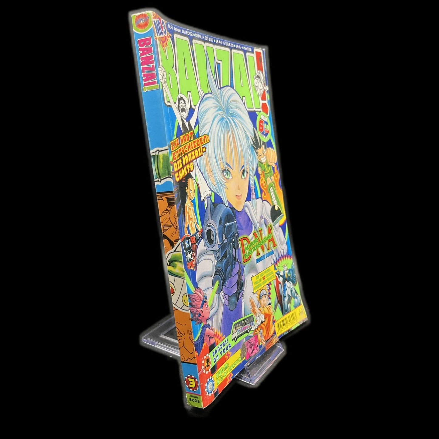 Banzai! - Januar 2002 - Comics - Manga & Anime - Vintage - deutsch - Gebraucht