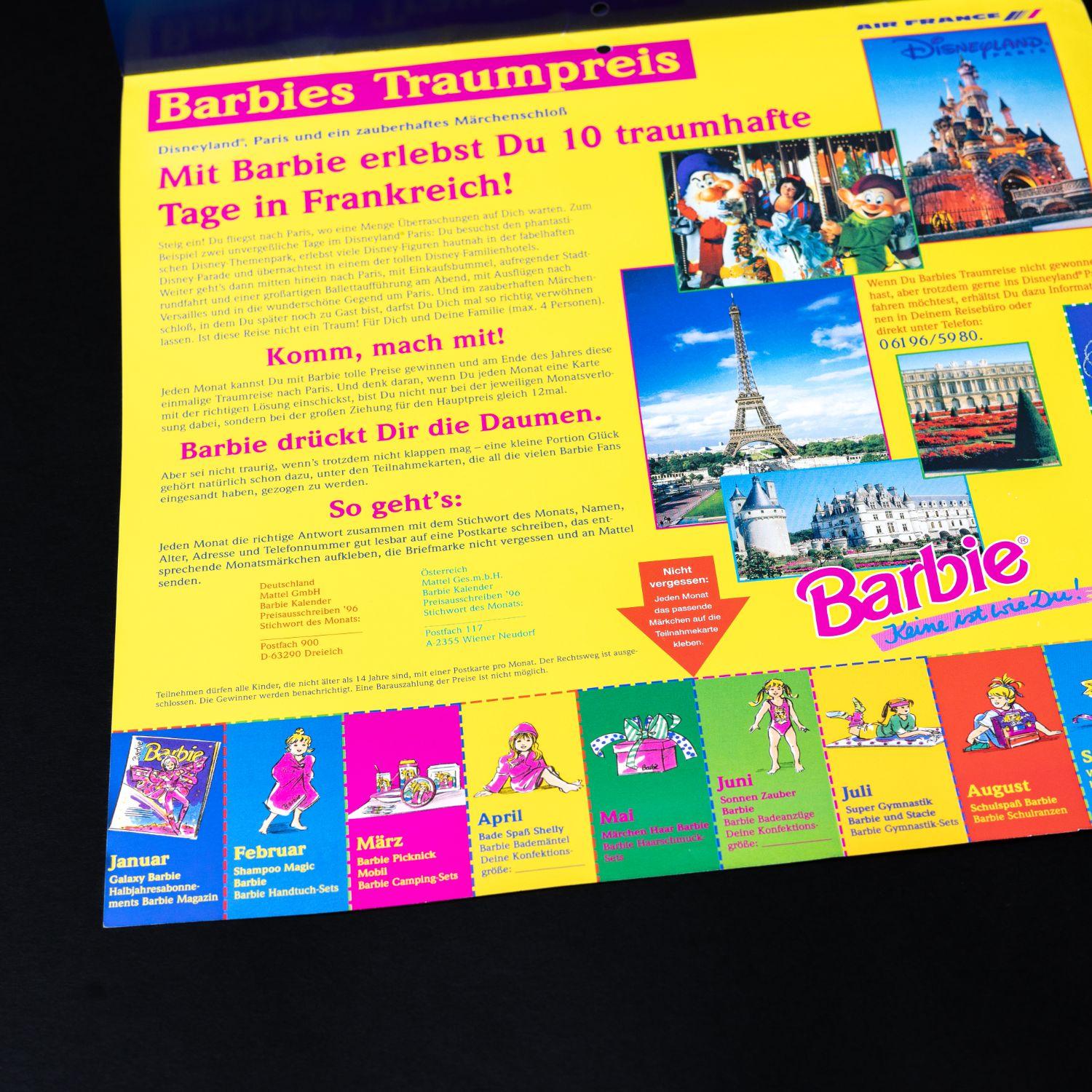 barbie-kalender-1996-original-mattel-0151-d-top-zustand-5 - Utopia Collectibles