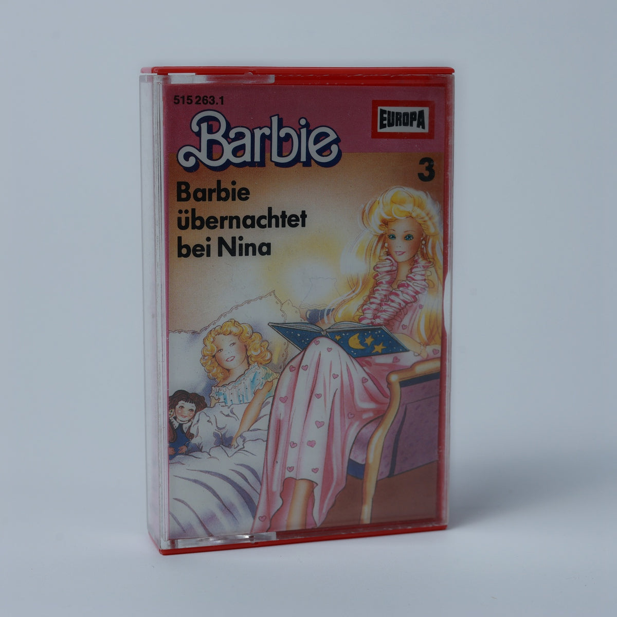 Barbie Übernachtet bei Nina - Mattel - Hörspiel - Kassette - Zustand Gut