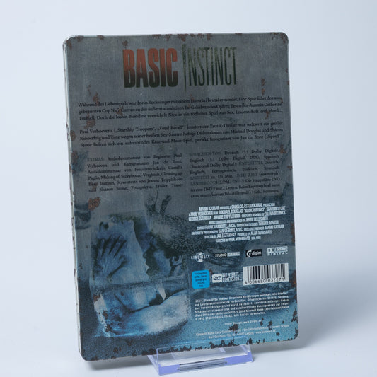 Basic Instinct - Steelbook - Thriller & Mystery - DVD - Ermittlung - Gebraucht