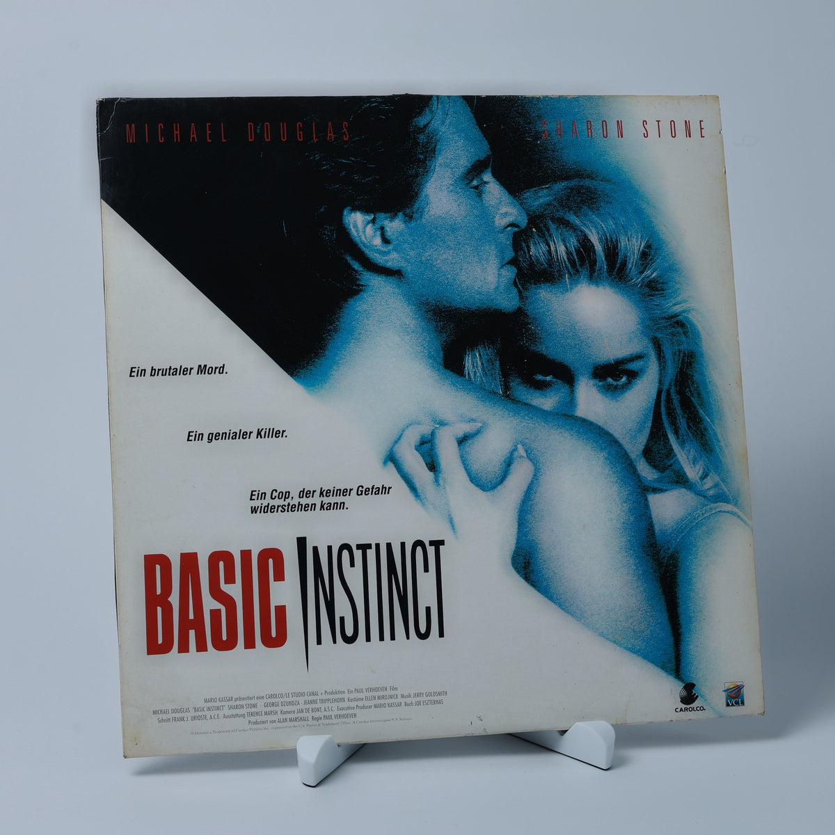 Basic Instinct - Michael Douglas, Sharon Stone - Widescreen - 1996 - Zustand Gut