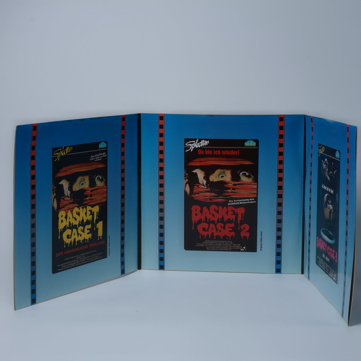 Basket Case - Die Original Trilogie - Astro 1996 - LaserDisc - Zustand Sehr Gut