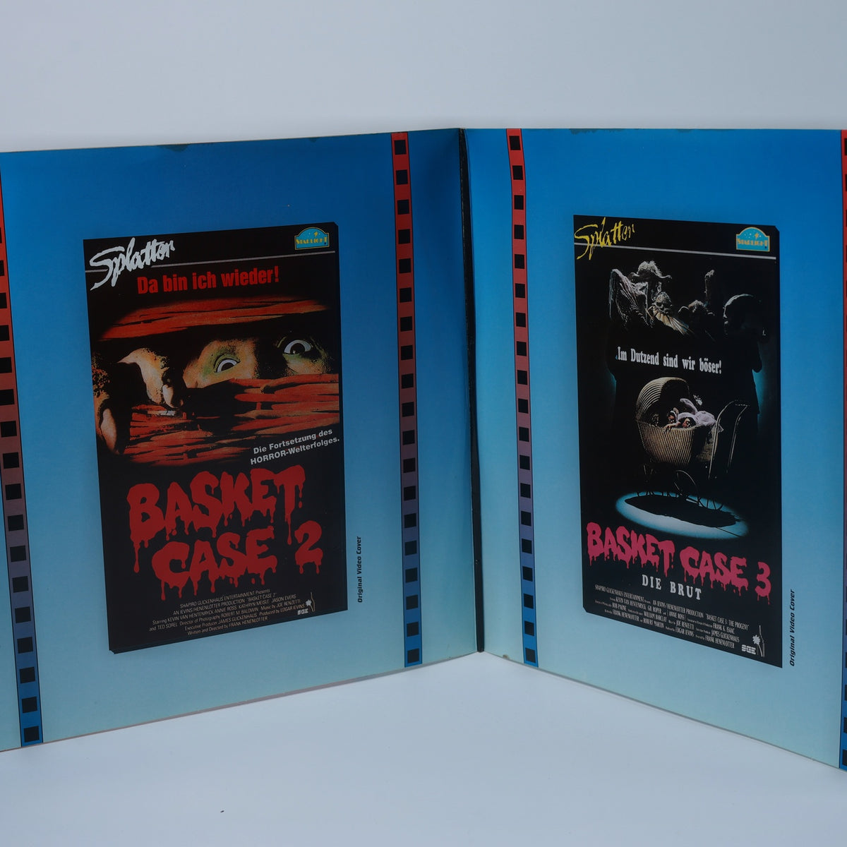 Basket Case - Die Original Trilogie - Astro 1996 - LaserDisc - Zustand Sehr Gut