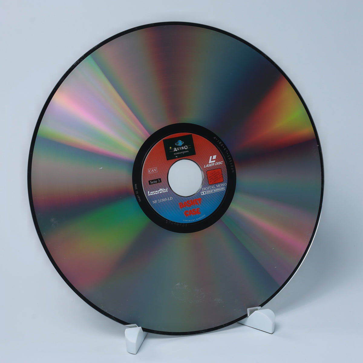 Basket Case - Die Original Trilogie - Astro 1996 - LaserDisc - Zustand Sehr Gut