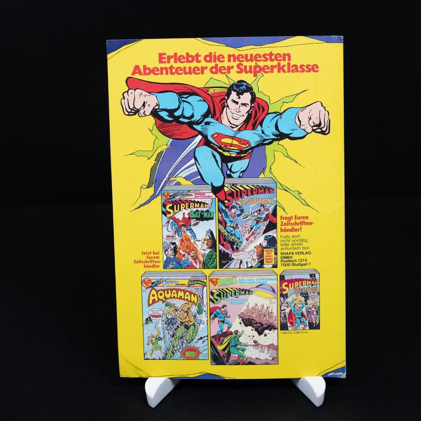 Batman 2. Superband - 1980 Ehapa Egmont Verlag - 80 Seiten - Reprint Deutsch