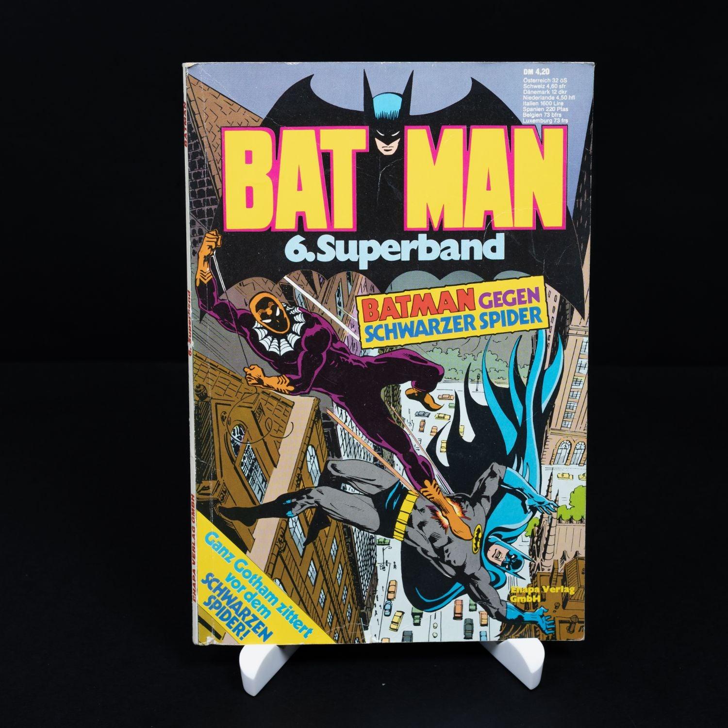 batman-6-superband-1977-ehapa-egmont-verlag-80-seiten-1-auflage-deutsch-1 - Utopia Collectibles