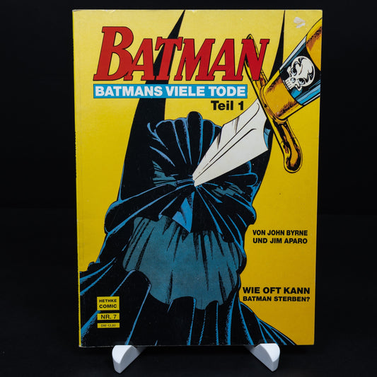 Batman - #7 - Hethke - Batmans viele Tode Teil 1 - Deutsch - Farbig - Comic - Z1