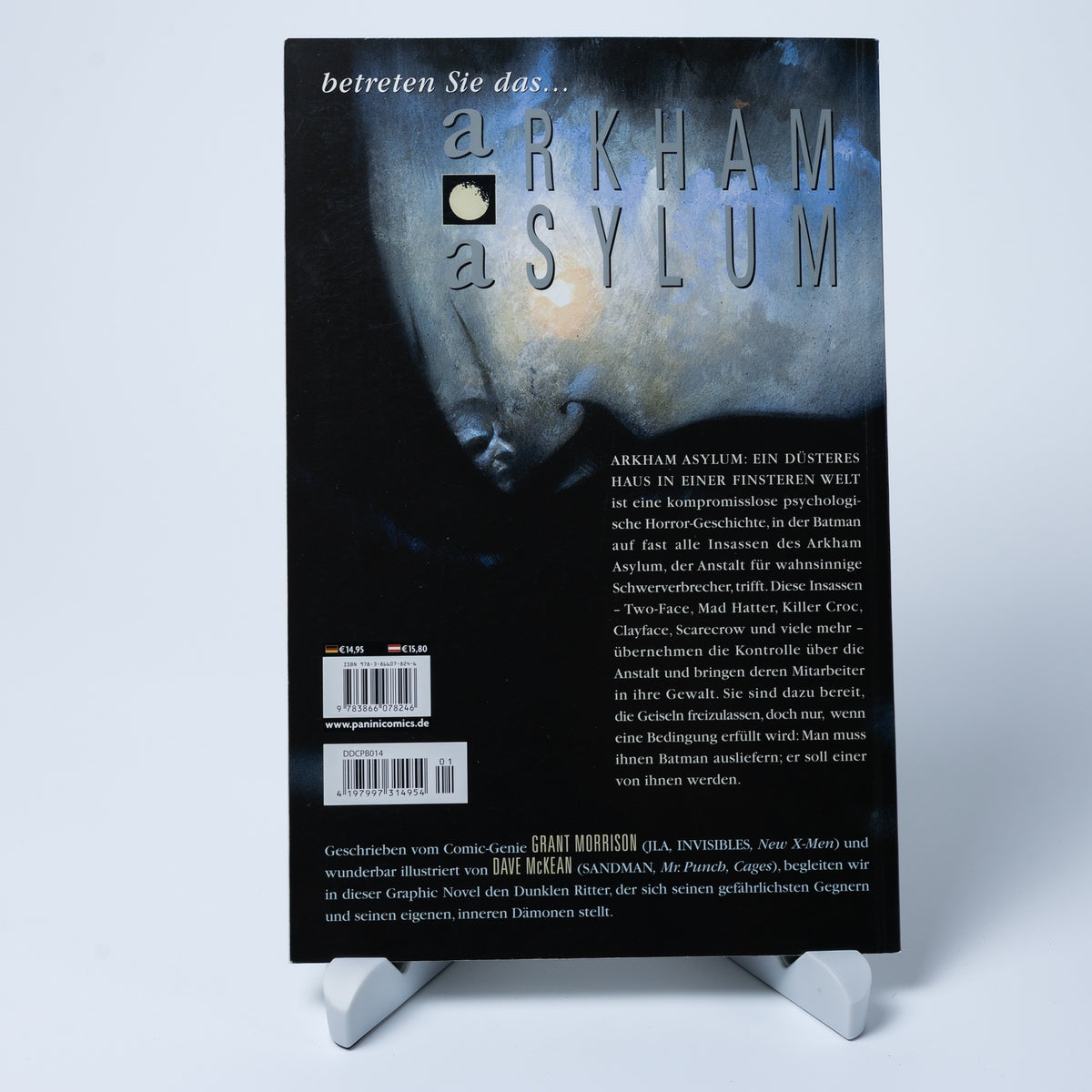 Batman Arkham Asylum - Comic (2010) - Grant Morrison & Dave McKean - DE - Z 1