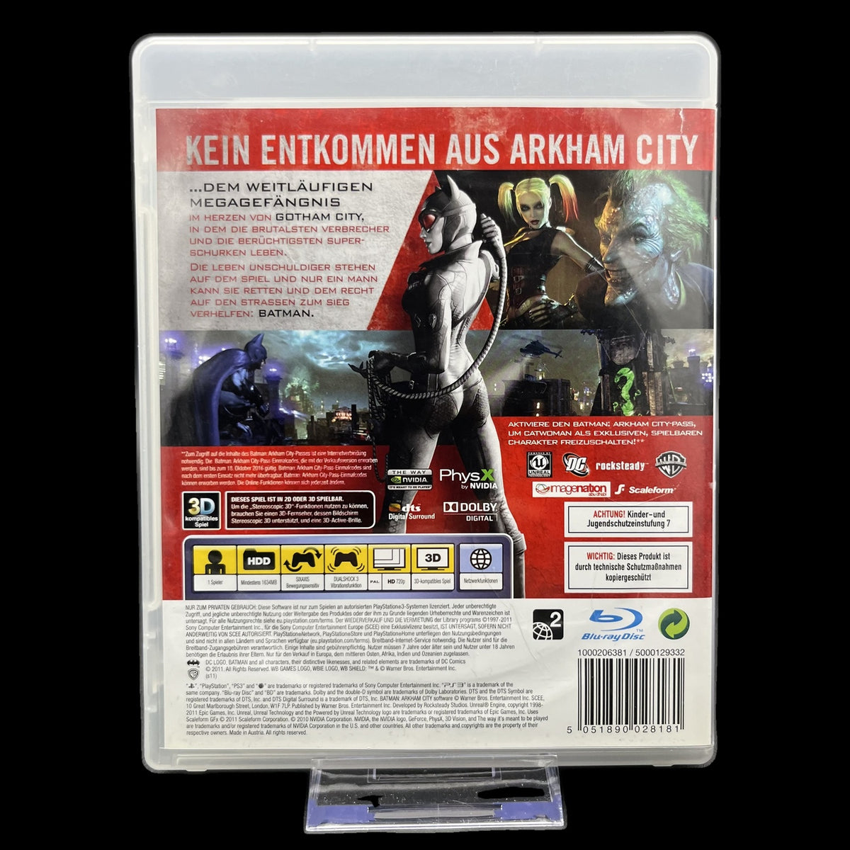 Batman: Arkham City - PS3 - PAL - Action & Abenteuer - deutsch - Gebraucht