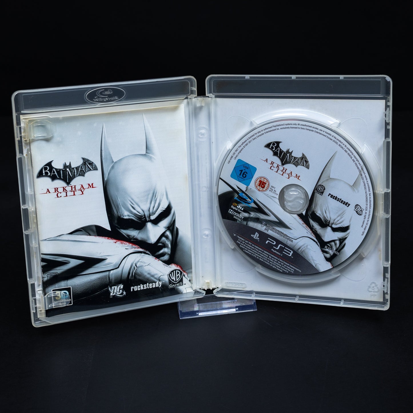 Batman Arkham City - Playstation 3 PS3 PAL Spiel - CiB - Zustand Gut