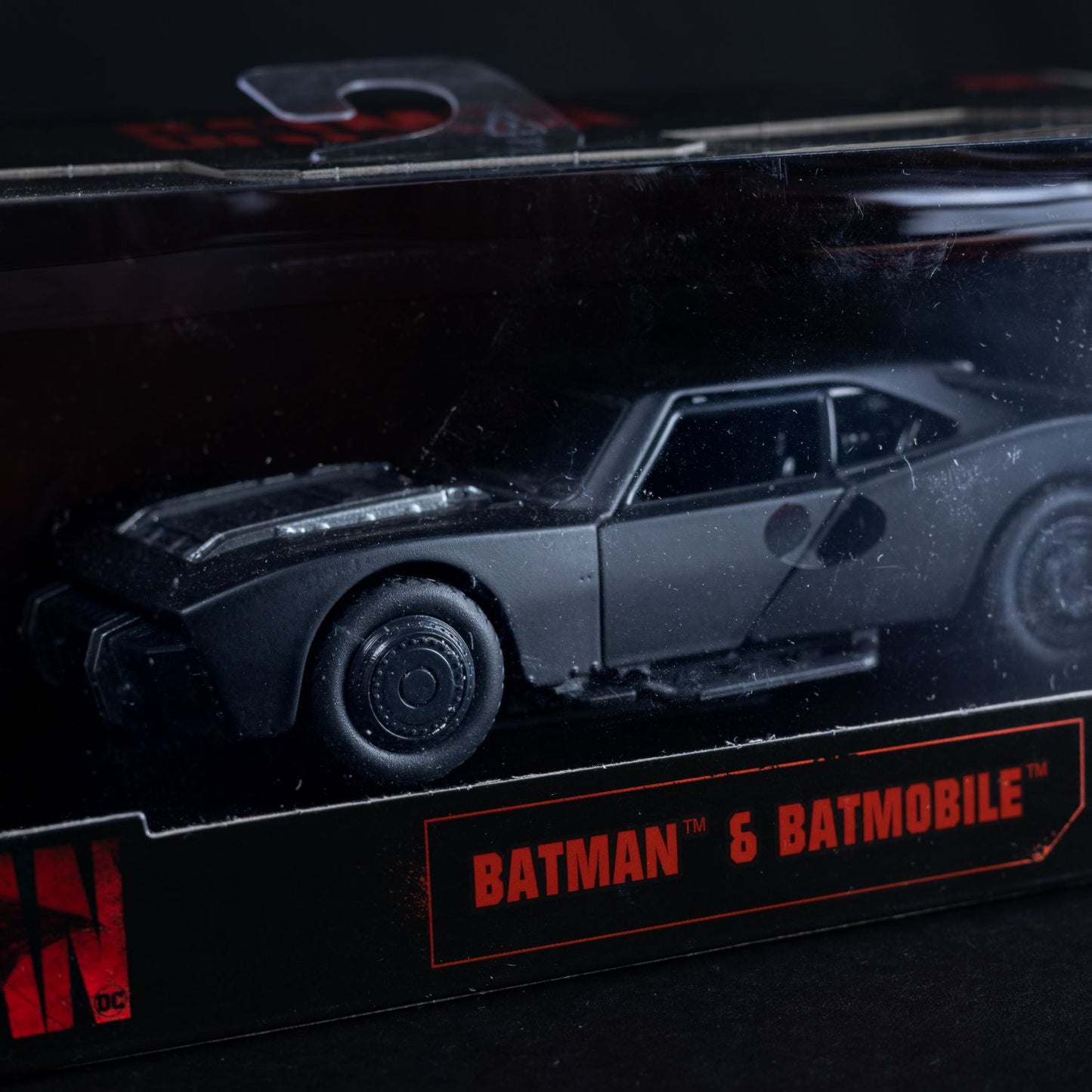 Batman & Batmobile - Diecast Modellauto - Maßstab 1:32 - Neu