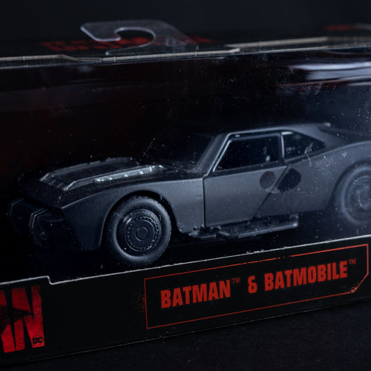 Batman & Batmobile - Diecast Modellauto - Maßstab 1:32 - Neu