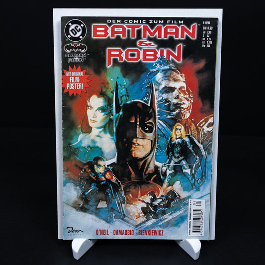 Batman & Robin - #01 - Dino Verlag - mit Film-Poster - 1997 - Farbig - Z0-1