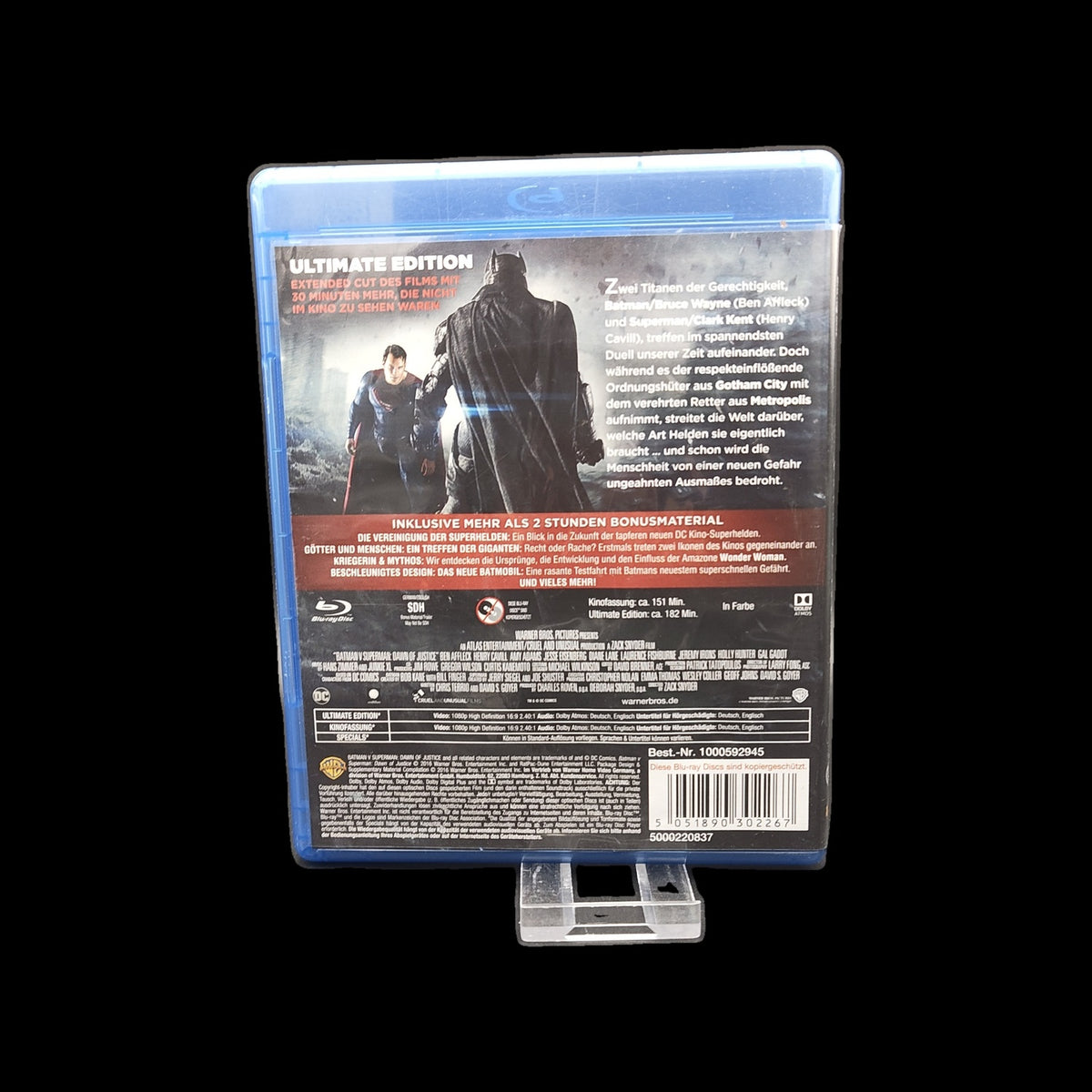 Batman v Superman: Dawn of Justice - DC Comics - Blu-Ray - Film - Gebraucht