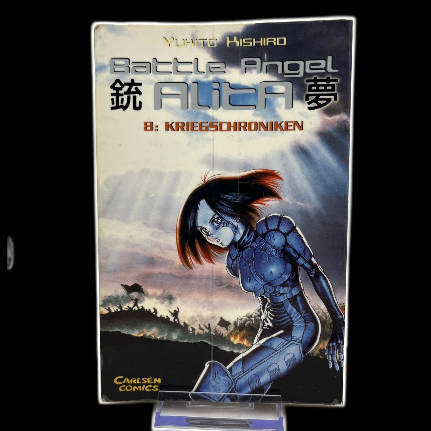 Battle Angel Alita - Band 8 - Carlsen Manga - Deutsch - Schwarzweiß - Gebraucht