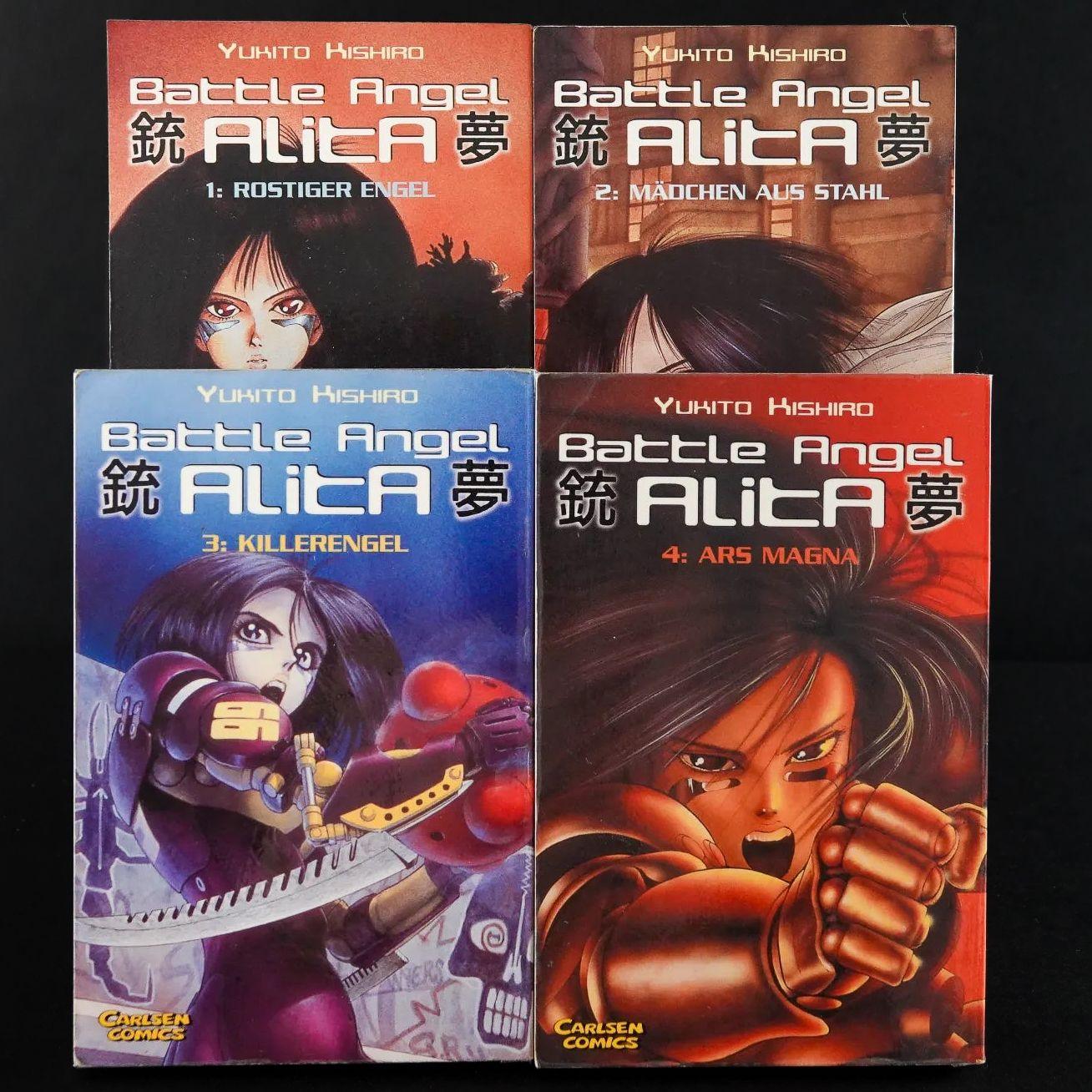battle-angel-alita-manga-1991-band-1-4-paperback-carlsen-comics-deutsch-1 - Utopia Collectibles