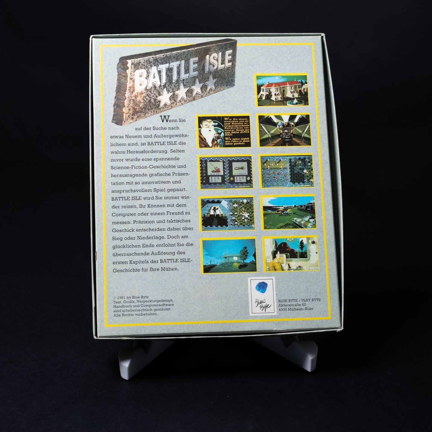 Battle Isle (1991) - PC IBM / MS-DOS - Big Box ohne Anleitung - Zust. Sehr Gut