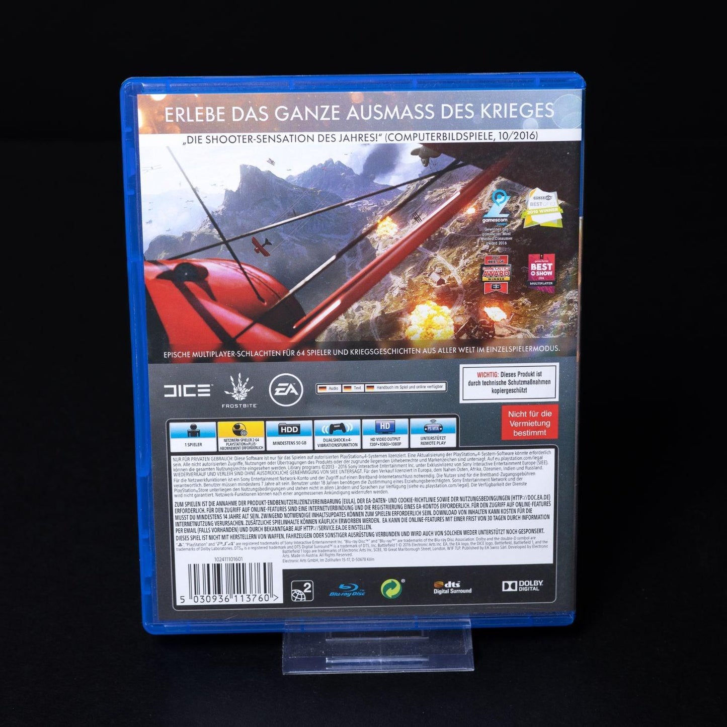battlefield-1-playstation-4-ps4-spiel-zustand-sehr-gut-2 - Utopia Collectibles