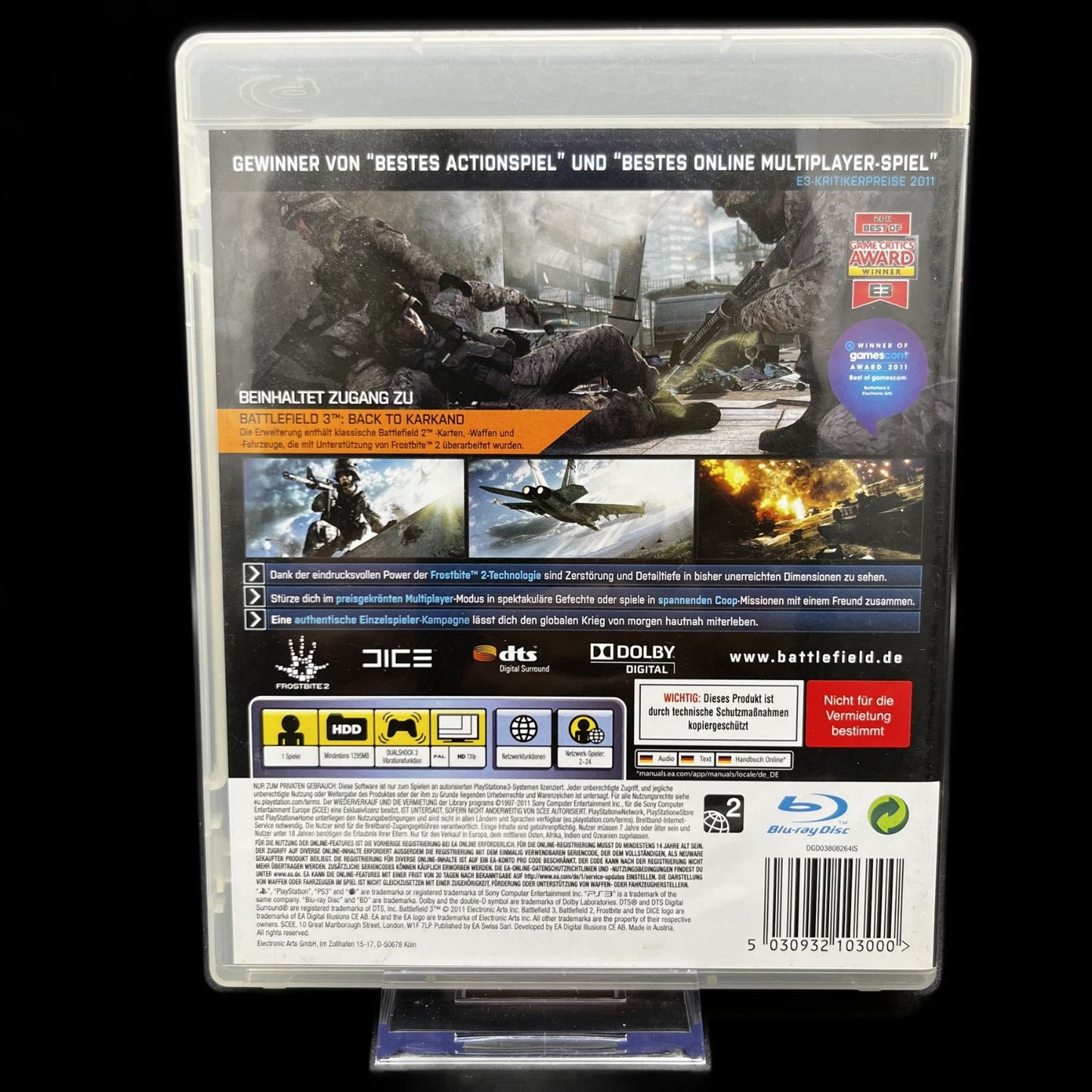 Battlefield 3 Limited Edition - Electronic Arts - PS3 Playstation3 - Top Zustand