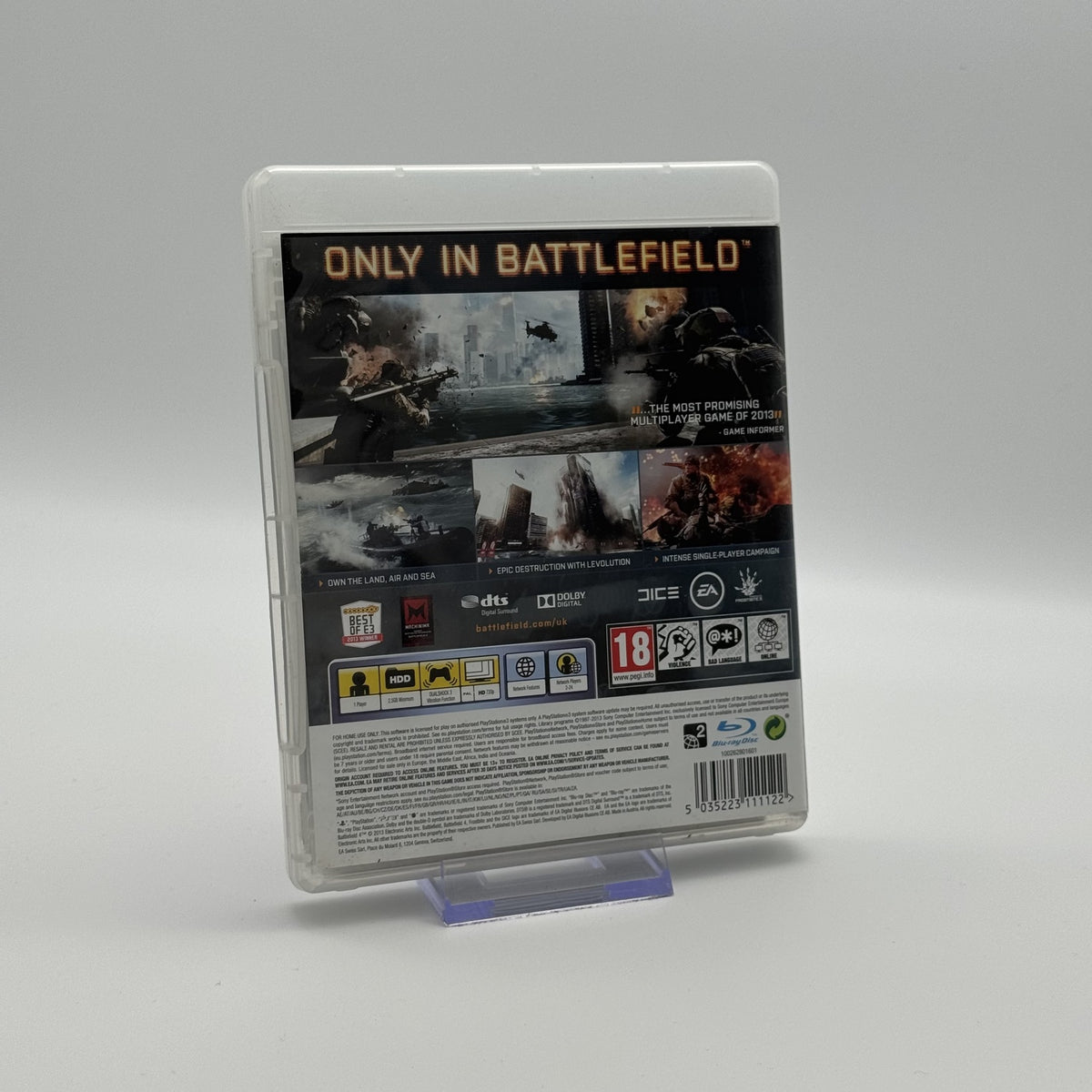 Battlefield 4 - Playstation 3 PS3 Spiel - CiB - PAL - Zustand Sehr Gut