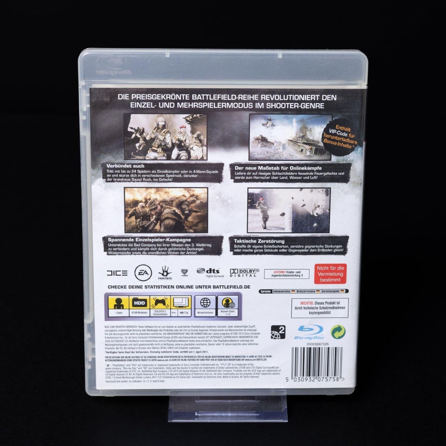 Battlefield: Bad Company - Playstation 3 PS3 - PAL - CiB - Zustand Sehr Gut