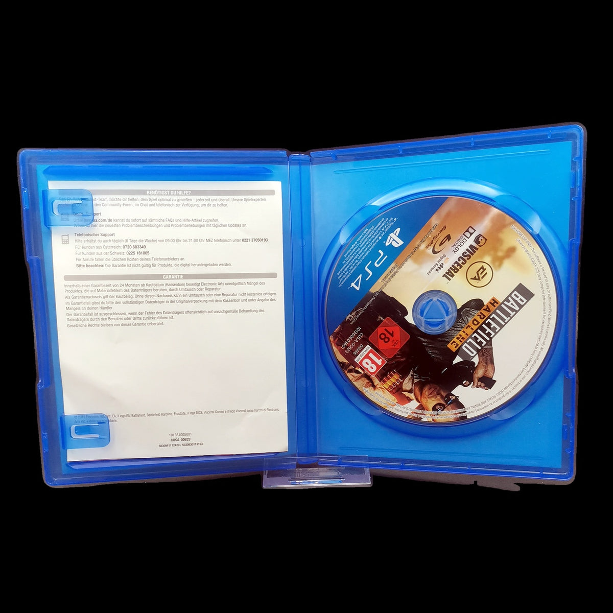 Battlefield Hardline - Playstation 4 PS4 - CiB - PAL - deutsch - Gebraucht
