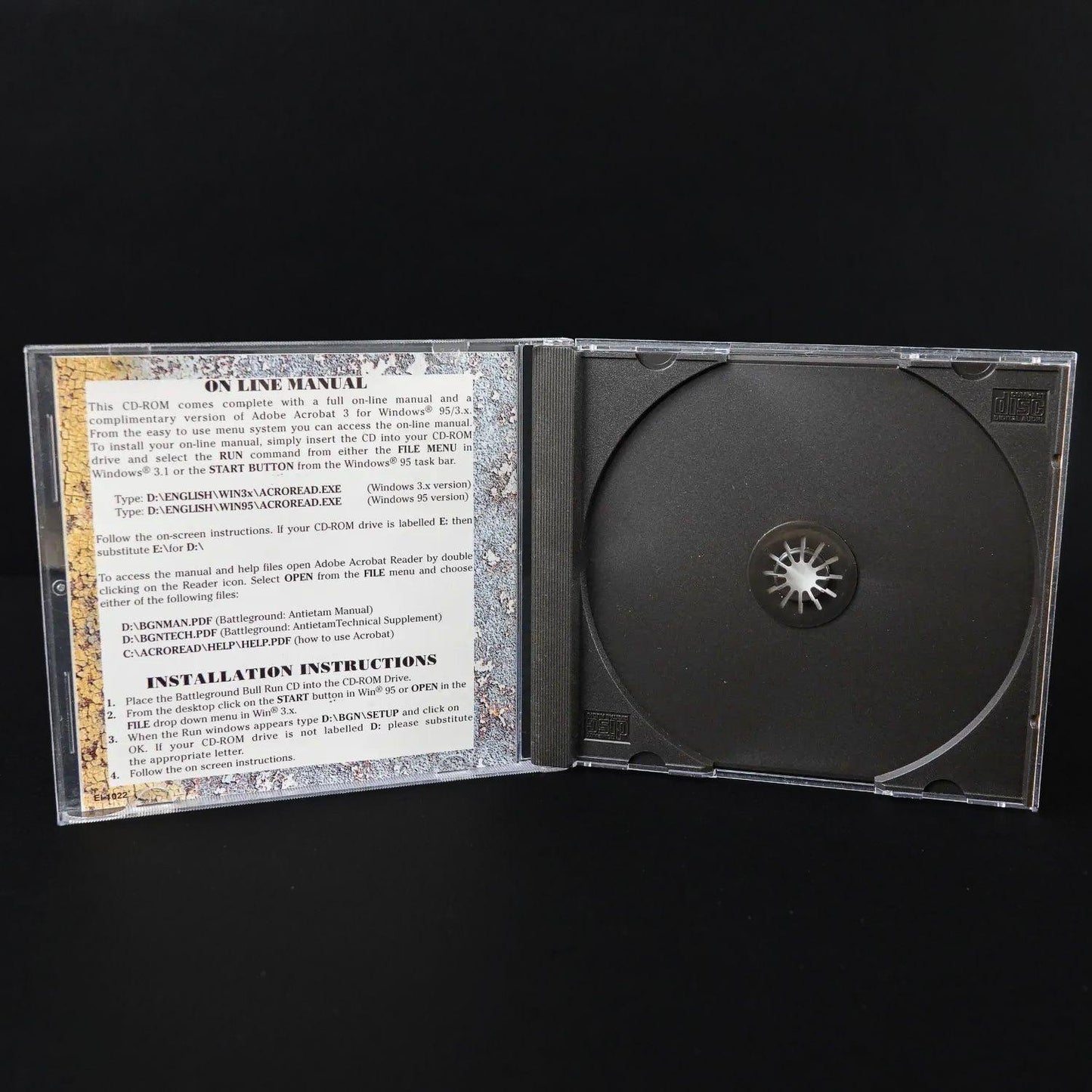 battleground-antietam-1862-pc-game-disc-im-jewel-case-englisch-gebraucht-5 - Utopia Collectibles