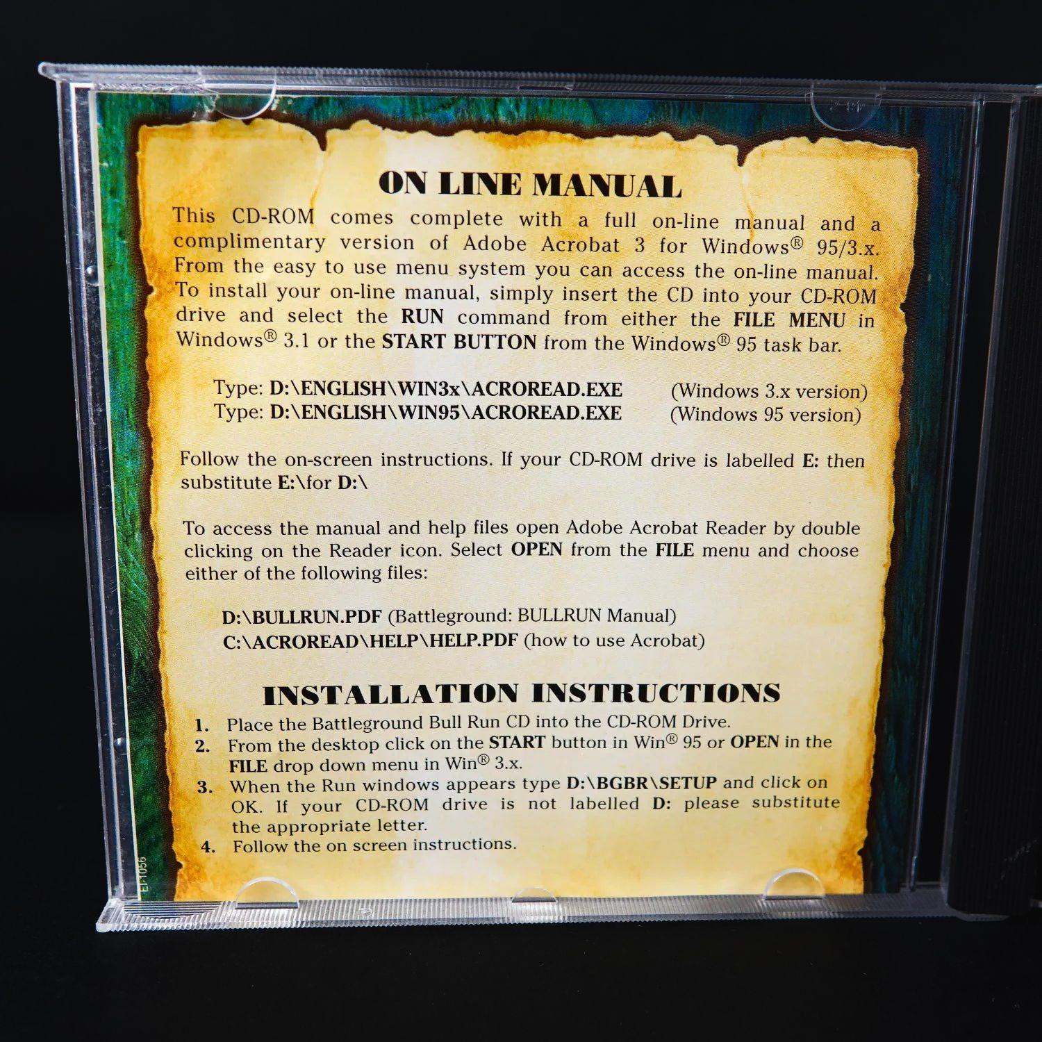 battleground-bull-run-1861-pc-game-disc-im-jewel-case-englisch-gebraucht-3 - Utopia Collectibles
