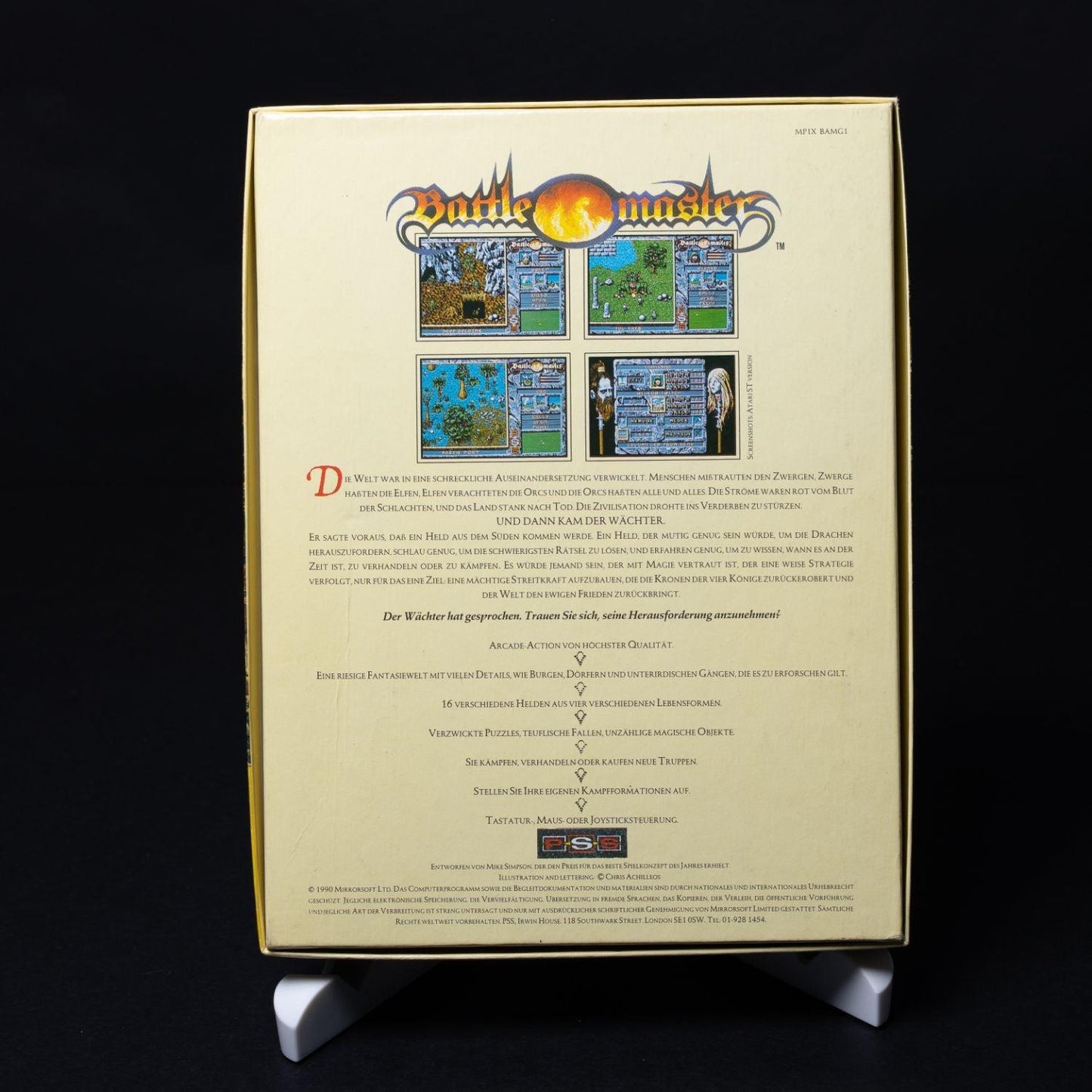 Battlemaster - PC IBM / MS-DOS Spiel - Big Box CiB Komplett - Sammlerzustand