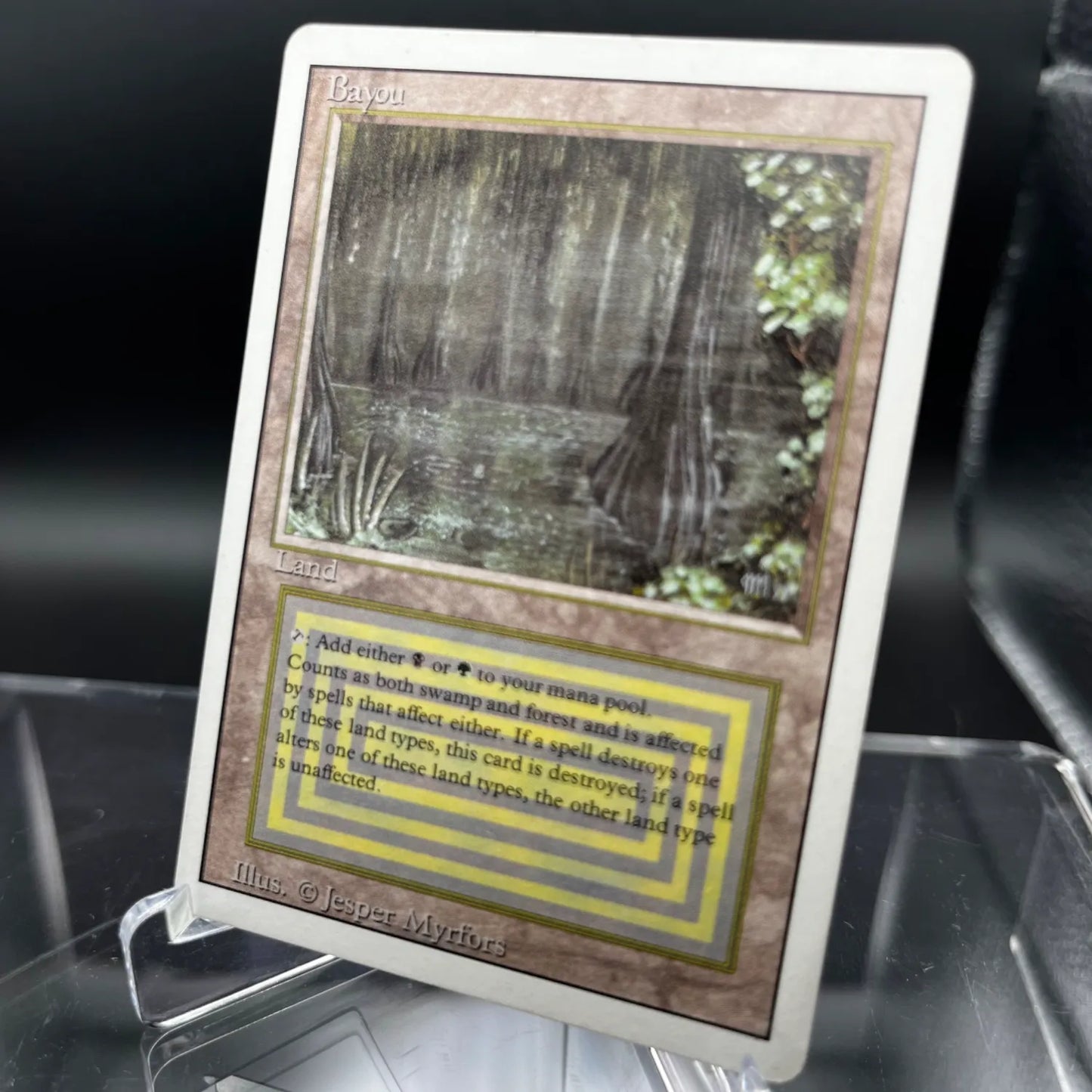 Magic The Gathering - Bayou - 3ED Revised - Englisch - LIGHT PLAYED