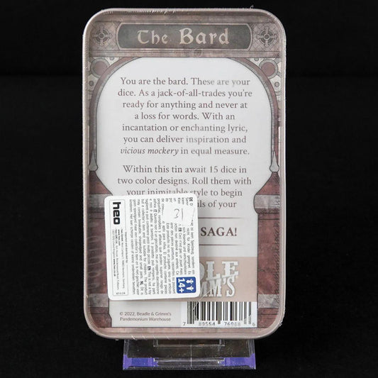 beadle-grimms-pen-and-paper-rollenspiel-helden-wuerfelset-the-bard-2 - Utopia Collectibles