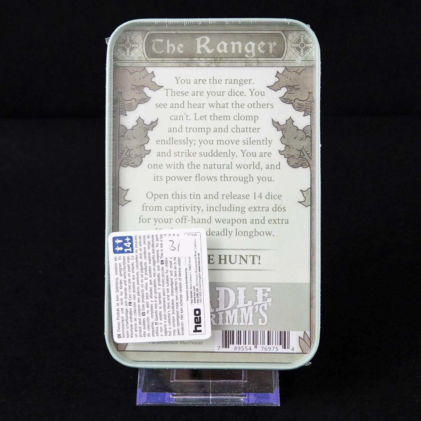 beadle-grimms-pen-and-paper-rollenspiel-helden-wuerfelset-the-ranger-2 - Utopia Collectibles